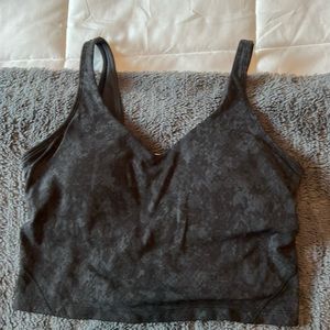 Lululemon Align Tank size 8 snakeskin pattern color HWYC, With Tag